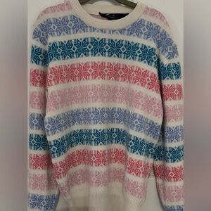 VINTAGE Herman’s ladies, ski sweater; Medium, ski bunny, Vail, K2, Warm, slalom